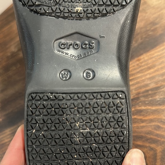 Crocs Clog Women’s Size 8 Neria Pro II Clog Work Slip On SR Shoes Nursing - Picture 8 of 8